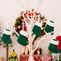 Paño Árbol de Navidad colgando de la decoración, verde,  trozo
