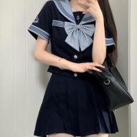 Polyester Two-Piece Dress Set with neckerchief & slimming & two piece Set