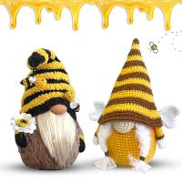 Knitted Creative Decoration yellow PC