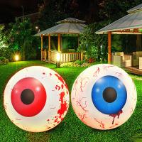PVC Inflatable Halloween Props Halloween Design & with LED lights printed eyes PC