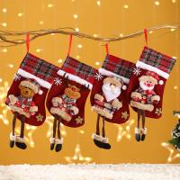 Linen Christmas Decoration Stocking christmas design PC