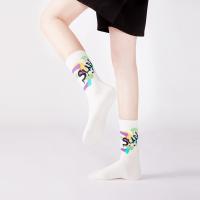 Polyamide & Cotton Unisex Knee Socks deodorant & sweat absorption & breathable jacquard : Pair