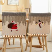 Cloth Christmas Chair Cover durable & christmas design printed PC