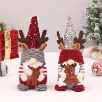 Paulownia & Hadříkem Vánoční dekorace Flitr různé barvy a vzor pro výběr kus