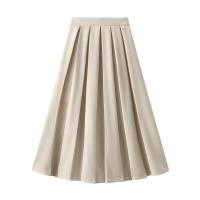 ポリエステル マキシ丈スカート パッチワーク 単色 選択のためのより多くの色 : 一つ