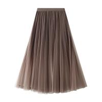 ポリエステル マキシ丈スカート パッチワーク 他 選択のためのより多くの色 : 一つ