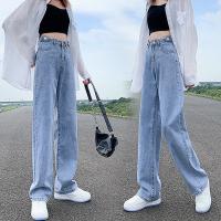 Cotton Slim & High Waist Women Jeans patchwork PC