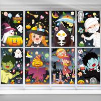 PVC Decorative Sticker Halloween Design & Cute Cartoon PC