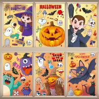 PVC Decorative Sticker Halloween Design & Cute Cartoon PC