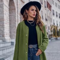 Polyester Frauen Mantel, Solide, mehr Farben zur Auswahl,  Stück