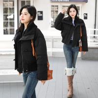 Polyester windproof Women Parkas thicken Solid PC