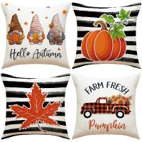 Linen Pillow Case Halloween Design & for home decoration printed PC