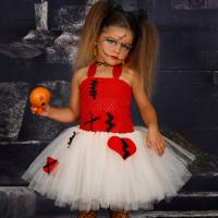 Polyester Kinderen Halloween Cosplay Kostuum stuk