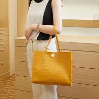 PU Leather Tote Bag & Easy Matching Shoulder Bag embossing PC