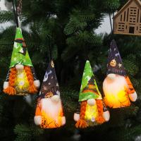 Cloth & Plastic With light Halloween Hanging Ornaments Halloween Design PP Cotton printed PC
