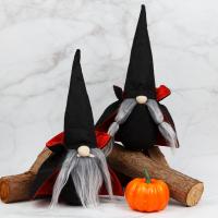 Tuch Halloween-Requisiten, Gedruckt, Schwarz,  Stück