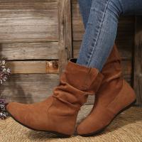 Suede Boots hardwearing & thermal Solid Pair