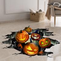 PVC Waterproof Floor Stickers Halloween Design Set