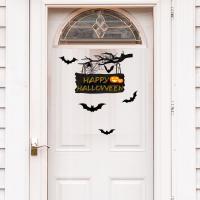 PVC Waterproof Door Stickers Halloween Design Set