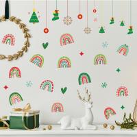 PVC Christmas Wall Stickers christmas design Set