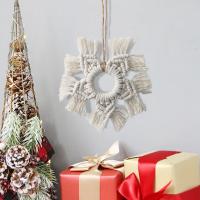 Cotton thread Hanging Ornament for home decoration & christmas design weave PC
