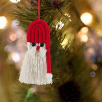 Algodón Árbol de Navidad colgando de la decoración, tejido,  trozo