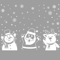 PVC Christmas Wall Stickers for home decoration & christmas design Cartoon PC