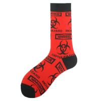 Cotton Unisex Knee Socks deodorant & anti-skidding & breathable printed : Pair