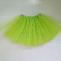 Sequin & Polyester Ball Gown Skirt double layer & breathable Solid : PC