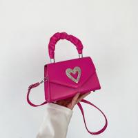 PU Leather Easy Matching Crossbody Bag heart pattern PC