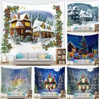 Polyester Tapestry Wall Hanging & christmas design printed PC