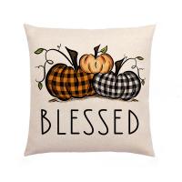 Linen Throw Pillow Covers durable printed PC