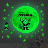 Pvc Kerstmuur stickers Instellen