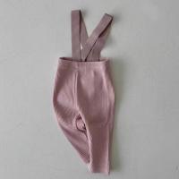 Spandex & Coton Pantalon baby bib Solide plus de couleurs pour le choix pièce