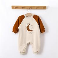 Polyester & Cotton Baby Jumpsuit Cute & thicken & unisex printed PC