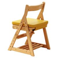 Sponge & Solid Wood adjustable Student Chair Solid PC