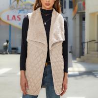 Plush & Polyester Women Vest & loose Solid PC