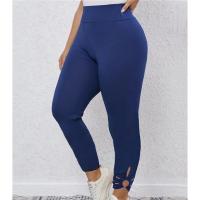 Polyester Slim & Plus Size Women Casual Pants PC