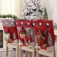 Algodón PP Cubierta de la silla de Navidad, labor de retazos, más colores para elegir,  trozo