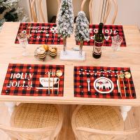 Cloth Placemat christmas design printed Others PC