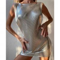 Polyamid Einteiliges Kleid, Patchwork, Solide, mehr Farben zur Auswahl,  Stück