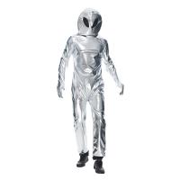 Polyester Hommes Halloween Cosplay Costume Capot & Teddy Argent pièce