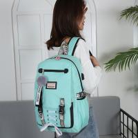 Polyester Cotton Backpack anti-theft & large capacity PC