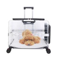 CLORURO DE POLIVINILO Caja de trolley para mascotas, más colores para elegir,  trozo