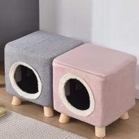 Pine & Solid Wood Pet Bed thermal PC