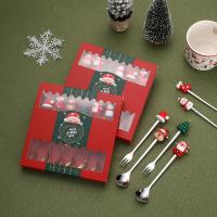 304 Stainless Steel Cutlery Set christmas design Set