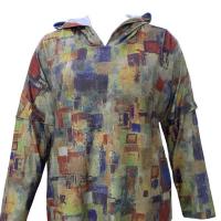 Polyester Damen Sweatshirts, Gedruckt, Graffiti, mehr Farben zur Auswahl,  Stück