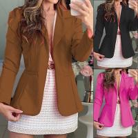 Polyester Manteau de costume de femme Patchwork Solide plus de couleurs pour le choix pièce
