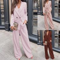 Polyester Women Business Pant Suit Pants & coat patchwork Others Set