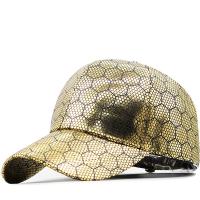 Acrylic Easy Matching & windproof Baseball Cap sun protection & unisex & breathable geometric PC